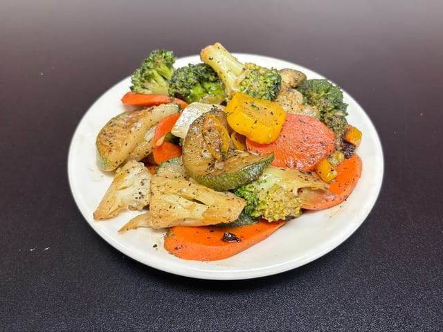 Grilled Mixed Vegetables.