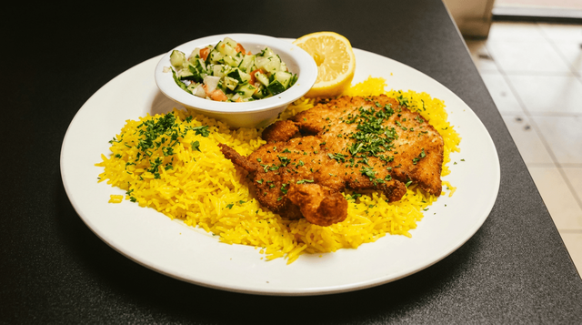 Schnitzel Plate.