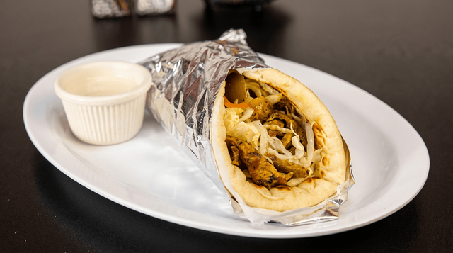 Chicken Shawarma Sandwich.