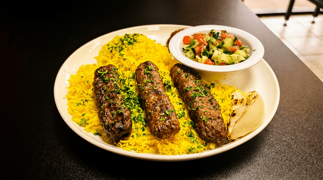 Lula Kebab Plate.